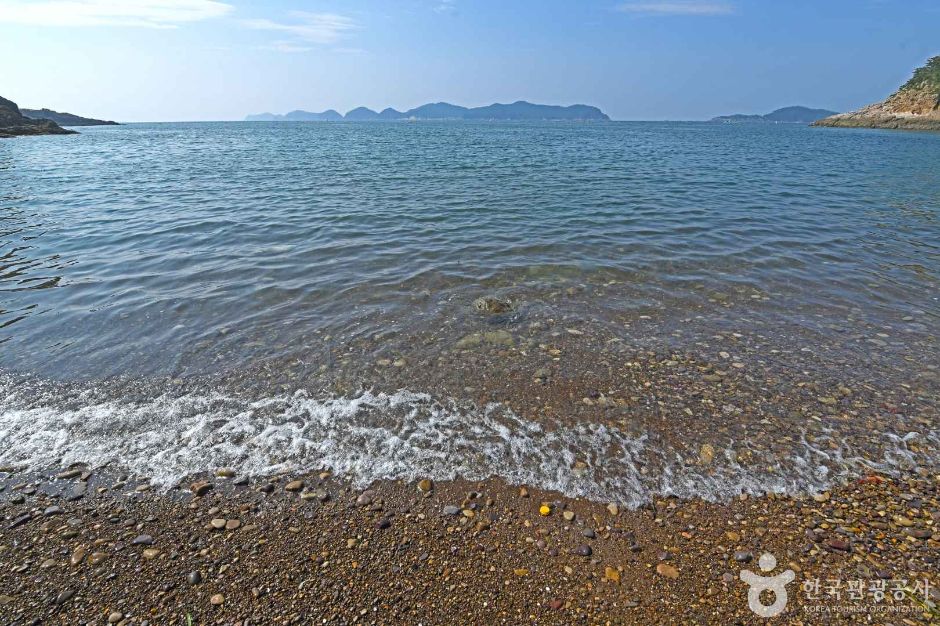 몽돌해수욕장 (몽돌해변) 모습 4