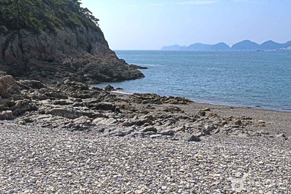 몽돌해수욕장 (몽돌해변) 모습 3